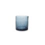 Verre 22cl blue Crackle