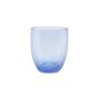 Verre 25cl bleu clair Crackle