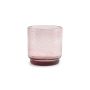 Glass 38cl pink Kolon