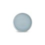 Plat bord 25cm blauw Nuo