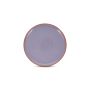 Plate 26xH2,5cm purple/orange Duo