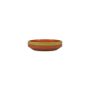 Bowl 21x5cm orange/green Duo