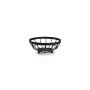 Wire basket 14xH6cm black Cluster