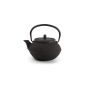 Teapot 40cl black O-Tea