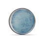 Assiette plate 26cm blue Nova