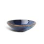 Bowl 23xH7cm blue Nova