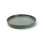 Assiette plate 28,5xH3,5cm green Munduk