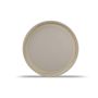 Assiette plate 20,5xH1,5cm brown Structo