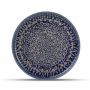 Assiette plate 28,5cm cobalt Oxido