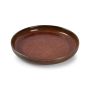 Deep plate 20xH3cm red Tapa