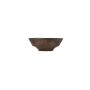 Bowl 18xH6,5cm gold Cone