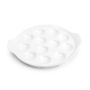 Escargot plate 19,5cm white Appetite