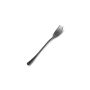 Dessert fork matte black Revive - set/6