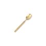 Tea spoon matte gold Helix - set/6