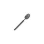 Tea spoon matte black Helix - set/6