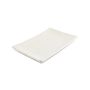 Serving dish 31x21xH3cm chalk white Calca