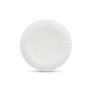 Plat bord 25cm white Bloom