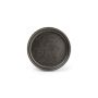 Assiette plate 13,5xH3cm black Ceres