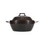 Ovenschaal 34,5x26xH11,5cm black Obun