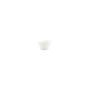 Kom 8xH4cm conisch white Line