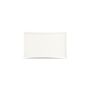 Teller flach 33x20cm white Line