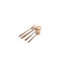 Cutlery set 24 pieces matte rose gold Slim