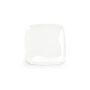 Assiette plate 17x17cm blanc Match