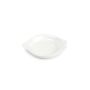 Baking dish 15/19xH3cm white Flavor