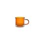 Beker 27cl dubbelwandig amber Liv - set/2