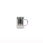 Tea mug 43cl with filter and lid purple Liv