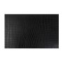 Placemat 45x30cm crocodile look black Layer