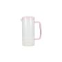 Carafe 120cl avec couvercle rose Cruse