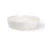 Deep plate 20xH4,5cm white Gusto