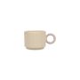 Beker 28cl beige/grijs Lou