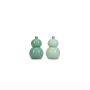 Pfeffer/Salzmühle H12cm grün Betty - Set/2