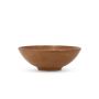 Bowl 21xH5cm dark brown Ovio