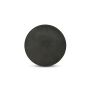 Plat bord 21cm zwart Ovio