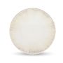 Assiette plate 32cm gris Nuance