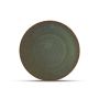 Plate 21cm green Cirro