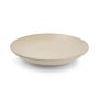 Deep plate 26xH4,5cm beige Cirro