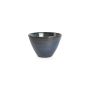 Bowl 10xH7cm conical dark blue Cirro