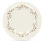 Assiette plate 27,5cm brown flower Retro