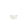 Bowl 13xH5cm with golden rim Retro