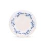 Teller flach 27,5cm blue flower Retro