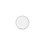 Plate 20cm black rim Basic White