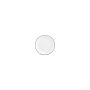 Plat bord 15cm coupe black rim Basic White