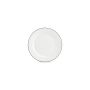 Plat bord 24,5cm black rim Bistro