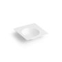 Deep plate 18x18xH4,5cm white Verso