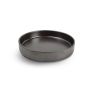 Deep plate 24xH4cm black Verso