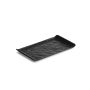 Serving dish 26x15cm black Livelli